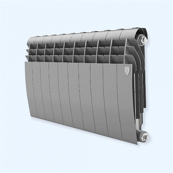 Радиатор Royal Thermo BiLiner 350 /Silver Satin - 10 секц. Радиатор Royal Thermo BiLiner 350 /Silver Satin - 10 секц.