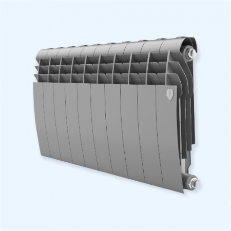 Радиатор Royal Thermo BiLiner 350 /Silver Satin - 10 секц.