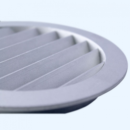 12,5РКМ фланец D125 сетка D150 алюминий ERA STREETLINE Решетка вентиляционная РКМ