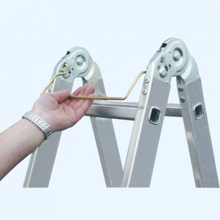 Шарнирная универсальная лестница стремянка трансформер Krause MultiMatic 4х3 (120632) Шарнирная универсальная лестница стремянка трансформер Krause MultiMatic 4х3 (120632)