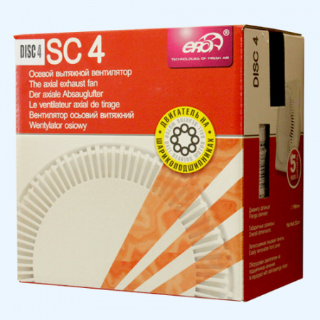 4 DISC ЭРА (ERA) Вентилятор накладной D100 4 DISC ЭРА (ERA) Вентилятор накладной D100