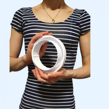 1012,5РП ERA Редуктор РП D125 D100 пластик