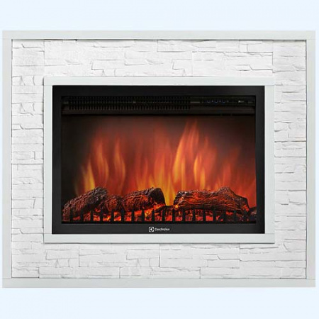 Loft 30 камень белый/белая эмаль (1182357) Firelight Каменный портал