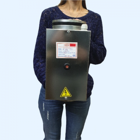 Airone EOK-160-2,4-1ф круглый канальный нагреватель