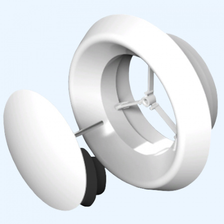 15АПВП ERA Анемостат АПВП фланец D150 регулируемый D200 пластик