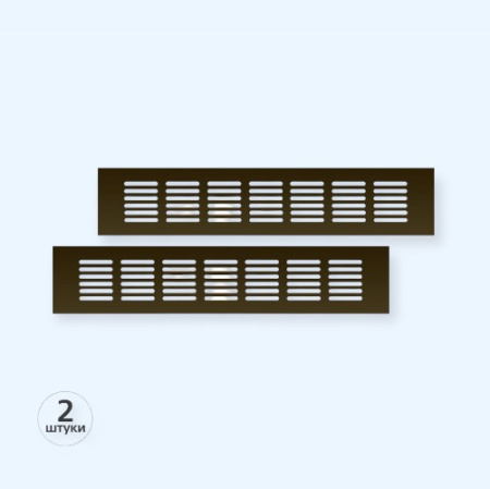 60х300 бронза 2 шутки Благовест Вентиляционная решетка