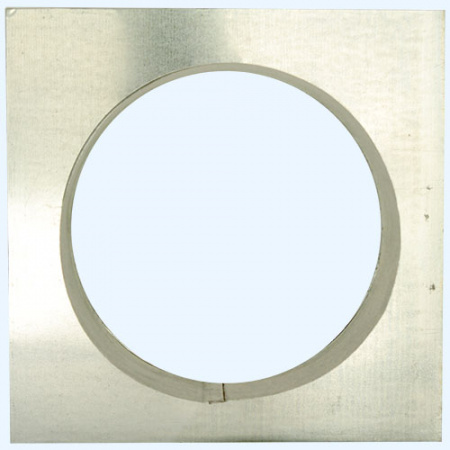 Фланец (площадка) оцинкованный 160 Ц