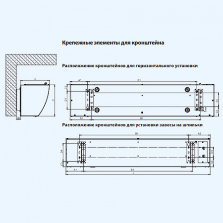 BHC-M25T12-PS Ballu Электрическая тепловая завеса