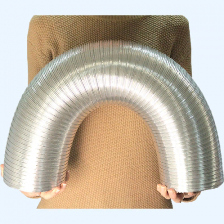 ВПА 125 гибкий гофрированный алюминиевый воздуховод (до 3 метров)