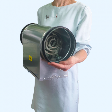 EHC 160-2,4/1 Shuft круглый канальный нагреватель EHC 160-2,4/1 Shuft круглый канальный нагреватель