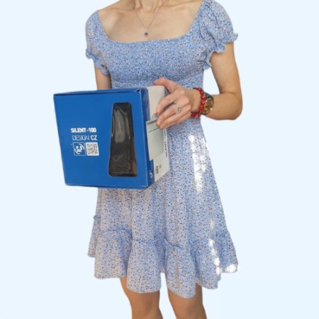 SILENT-100 CZ MATT BLACK DESIGN 4C Soler&Palau Накладной бытовой вентилятор