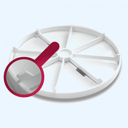 100 ОК ERA Обратный клапан D100 пластик