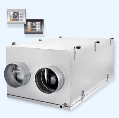 ВПУ-CF-500/3-230/1 EC-H-GTC ФЬОРДИ Приточно-вытяжная установка с пластинчатым рекуператором ВПУ-CF-500/3-230/1 EC-H-GTC ФЬОРДИ Приточно-вытяжная установка с пластинчатым рекуператором