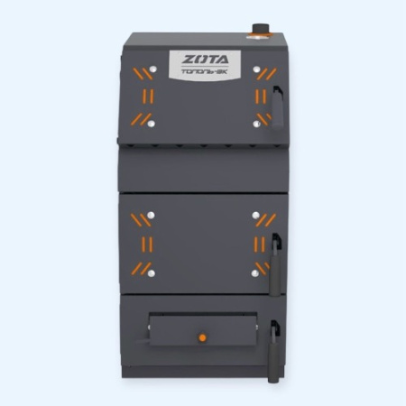 Тополь-ВК 22 Zota Комбинированный отопительный твердотопливный котел с водяным колосником
