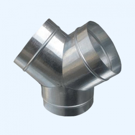 Тройник-штаны оцинкованный Y 80 Ц