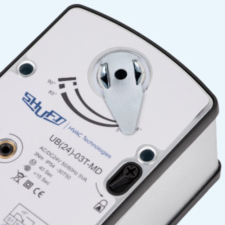 UB(24)-03T-MD Shuft Электропривод с возвратной пружиной для противопожарных клапанов