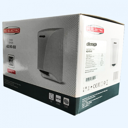 ACE/HD-650 AC ELECTRIC Сушилка для рук ACE/HD-650 AC ELECTRIC Сушилка для рук