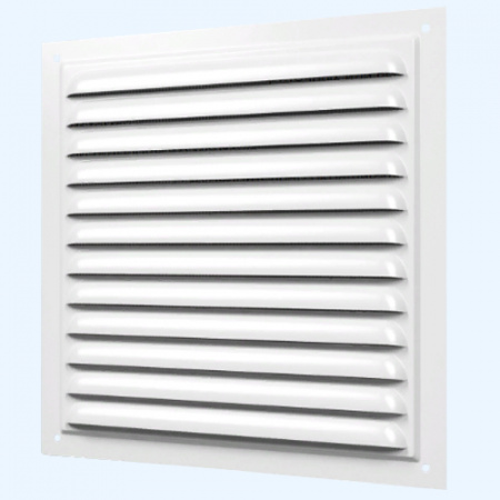 1212МЭ ERA Решетка вентиляционная МЭ сетка 125х125 окраш.сталь