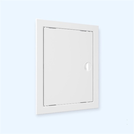 Л2025Р Люк ревизионный ЛР фланец 196х246 ручка 218х268 пластик EVECS