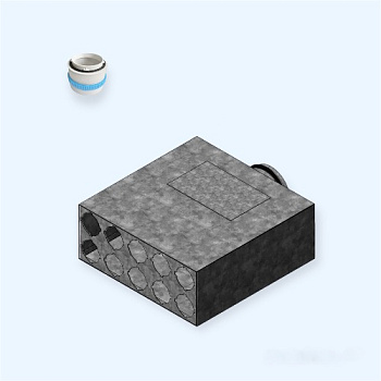 FLEXAG FL-СMP-160/90х10 HEATWAY Коллектор металлический FLEXAG FL-СMP-160/90х10 HEATWAY Коллектор металлический