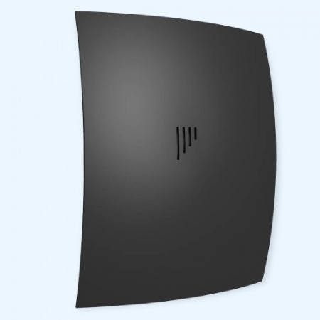 4C Matt black Breeze DICITI Вентилятор накладной D100 обр.клапан