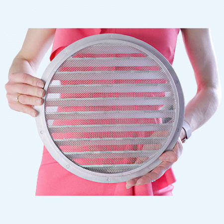 25РКМ фланец D250 сетка D275 алюминий ERA STREETLINE Решетка вентиляционная РКМ