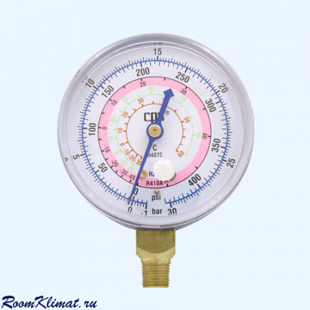 Мановакууметр SPC 1,6 кл 63мм R-410 RGOL