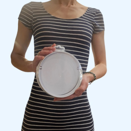 15СКПО ERA Соединитель СКПО D150 обр.клапан пластик