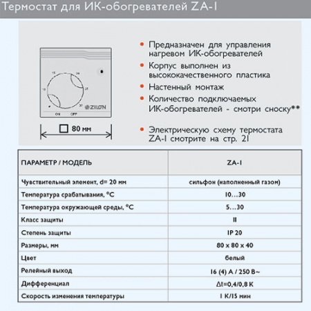 IR-1.4SN4 Гелиос ZILON Инфракрасный обогреватель