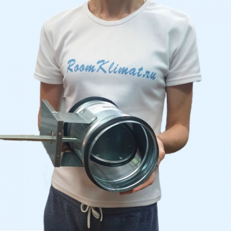 ZSK 125 ZILON  воздушный клапан для круглых каналов