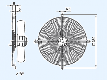 S2D300-BP02-31 Ebmpapst Вентилятор осевой S2D300-BP02-31 Ebmpapst Вентилятор осевой