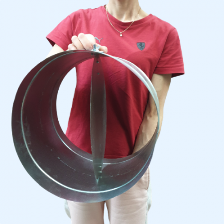 DCr 315 Вент Воздушный дроссель-клапан с ручным приводом