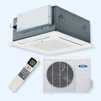 GC-4C12HRN2(c) / GU-U12H2 General Climate Кассетный компактный кондиционер GC-4C12HRN2(c) / GU-U12H2 General Climate Кассетный компактный кондиционер
