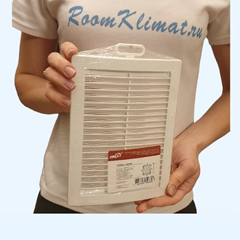 1520РЦ ERA Решетка вентиляционная РЦ сетка 150х200 пластик