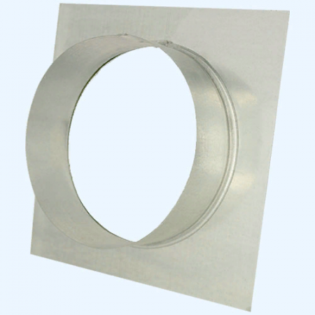 Фланец (площадка) оцинкованный 160 Ц