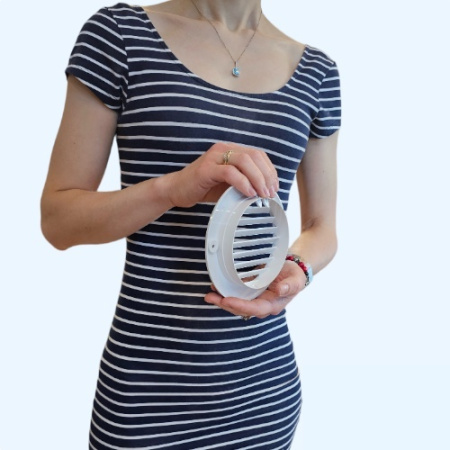 10РКН фланец D100 D136 ASA ERA STREETLINE Решетка вентиляционная РКН