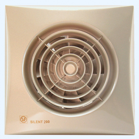 SILENT-200 CZ CHAMPAGNE Soler&Palau Накладной бытовой вентилятор