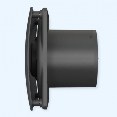 Rio 5C Matt black DiCiTi Вентилятор накладной D125 обр.клапан