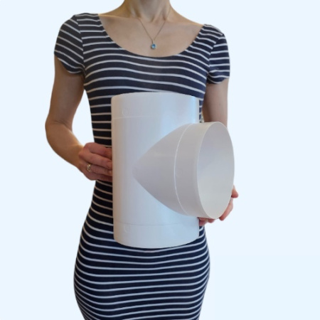 15ТП ERA Тройник ТП D150 пластик