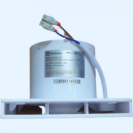 EAFR-100 black Rainbow Electrolux (Электролюкс) вентилятор бытовой накладной для санузлов