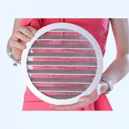 20РКМ фланец D200 сетка D225 алюминий ERA STREETLINE Решетка вентиляционная РКМ