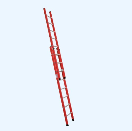 Krause 2х12 (815712) Диэлектрическая двухсекционная приставная лестница