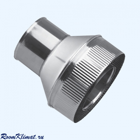 Стартовый переход 0,5 нерж - 0,5 оцинк d-150-230