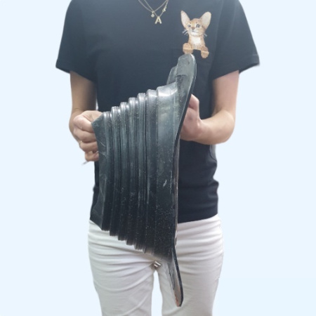 Манжета кровельная прямая черная №7 EPDM (152-280 мм)