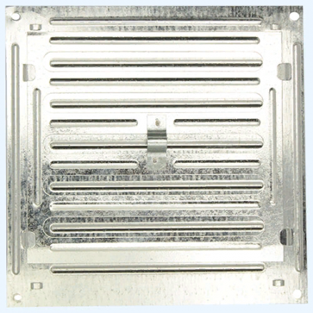 Р150 Решетка металлическая с жалюзи (задвижкой)