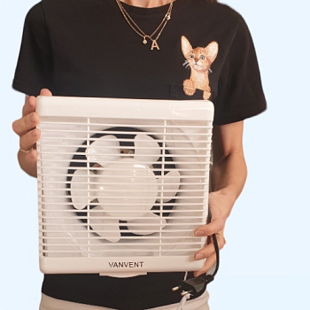 SRL15B Ванвент Настенный реверсивный с жалюзи