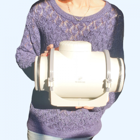 TD EVO-125 VAR Soler&Palau бесшумный канальный вентилятор