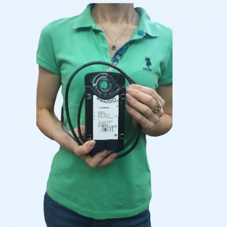 341-230-05 Gruner электропривод с моментом вращения 5 Нм с возвратной пружиной