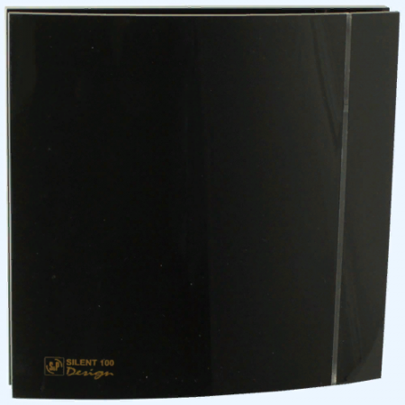SILENT-100 CRZ BLACK DESIGN-4C Soler&Palau Накладной бытовой вентилятор SILENT-100 CRZ BLACK DESIGN-4C Soler&Palau Накладной бытовой вентилятор