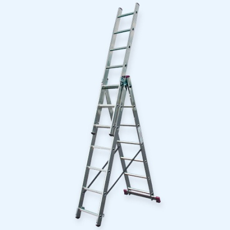 KRAUSE CORDA 3х7 (010377) Лестница трехсекционная универсальная